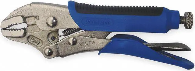 Alt view image 2 of 3 - WESTWARD 1ECG1 10 in Locking Adjusting Deluxe Cushion Grip Locking Plier