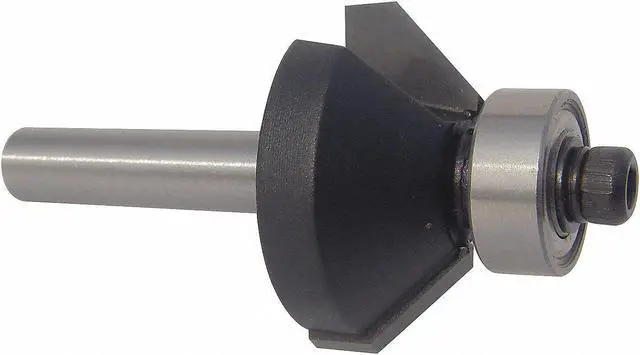 Alt view image 2 of 2 - WESTWARD 16Y608 Chamfer Rtr Bit,Carbide Tipped,1-1/4 In