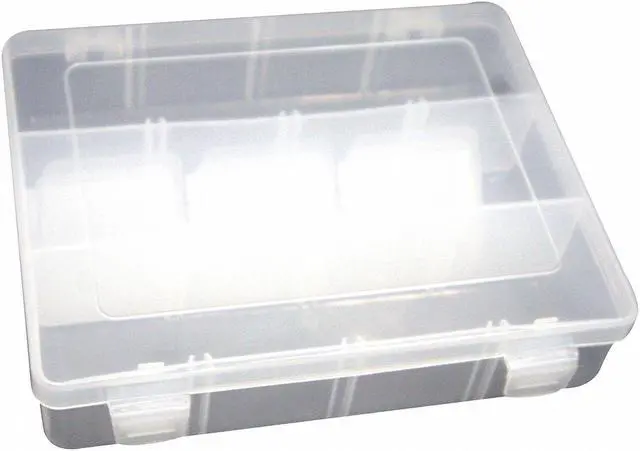 Alt view image 2 of 4 - WESTWARD 5MZJ1 Tool Case with 12 compartments, Plastic, 1 3/4 in H x 7 in W