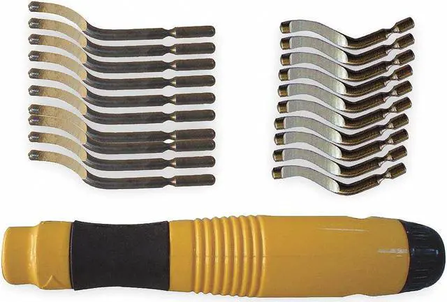 Alt view image 3 of 3 - WESTWARD 2NXJ1 Deburring Tool Handle Kit,B,E Series