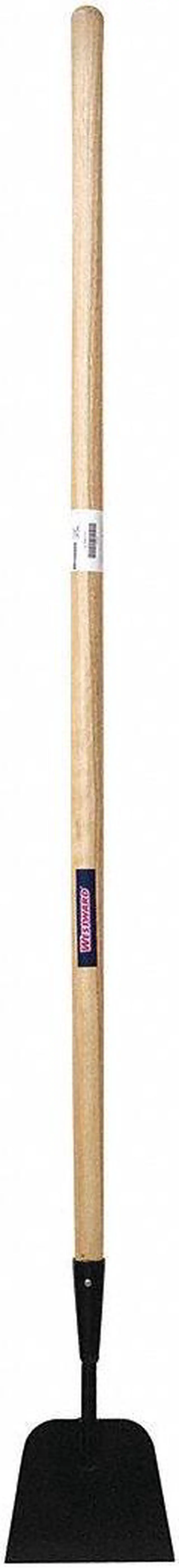 Main image of WESTWARD 39FY71 7" Steel Ice Scraper with 54" Wood Handle