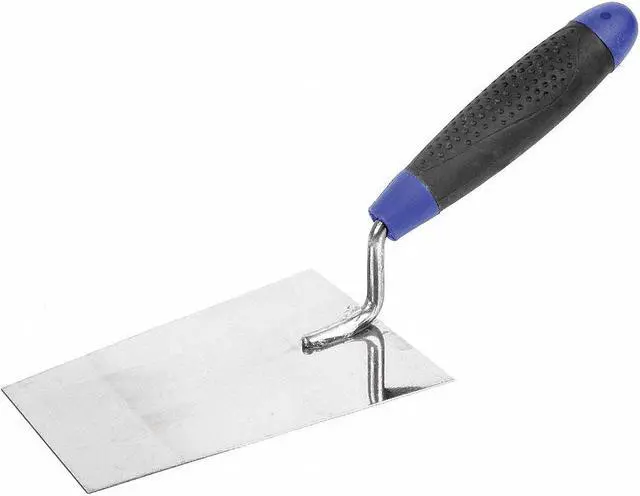 Alt view image 3 of 3 - WESTWARD 13A652 Bucket Trowel,7 x 4-1/2,SS,SoftGrip