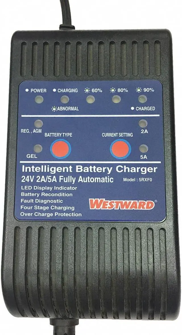 Alt view image 2 of 2 - WESTWARD 5RXF0 Electronic Switching Chrgr,Ext Charging
