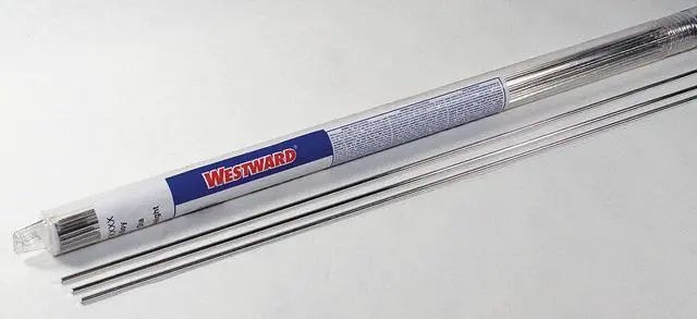 Alt view image 2 of 2 - WESTWARD 20YE07 36'' Welding Rod 1/8" Dia., AWS ER1100, 1 lb.