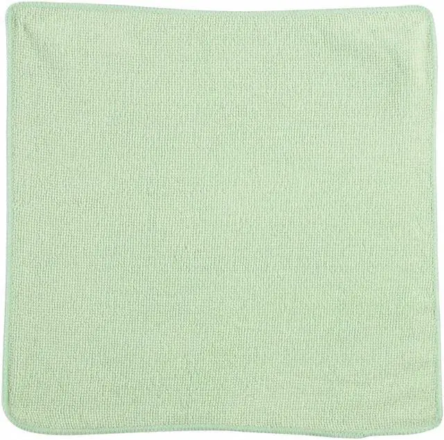 Alt view image 9 of 14 - Rubbermaid Commercial Microfiber Cleaning Cloths 12 x 12 Green 24/Pack 1820578