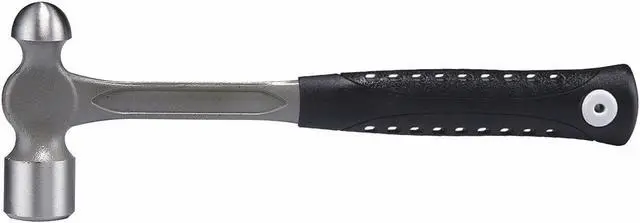 Main image of WESTWARD 6DWN2 12 oz. Ball Peen Hammer, 11" Steel Handle