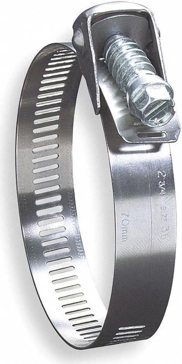 Alt view image 3 of 4 - Hose Clamp, SS, Minimum Diameter 1-3/4, SAE 104, PK10