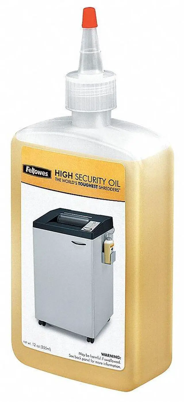 Alt view image 2 of 10 - Fellowes Shredder Oil 12 oz. 3505701