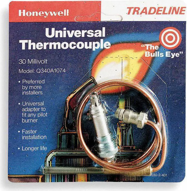 Alt view image 3 of 3 - Honeywell Thermocouple,30 In  Q340A1082