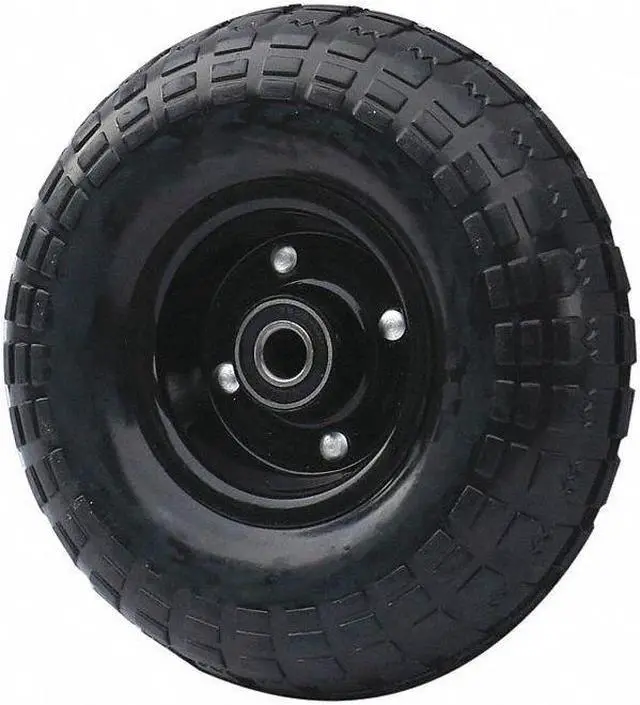 Main image of Dayton Wheel, Solid Rubber  Includes (2) Solid Rubber Wheels PS10241-001-04