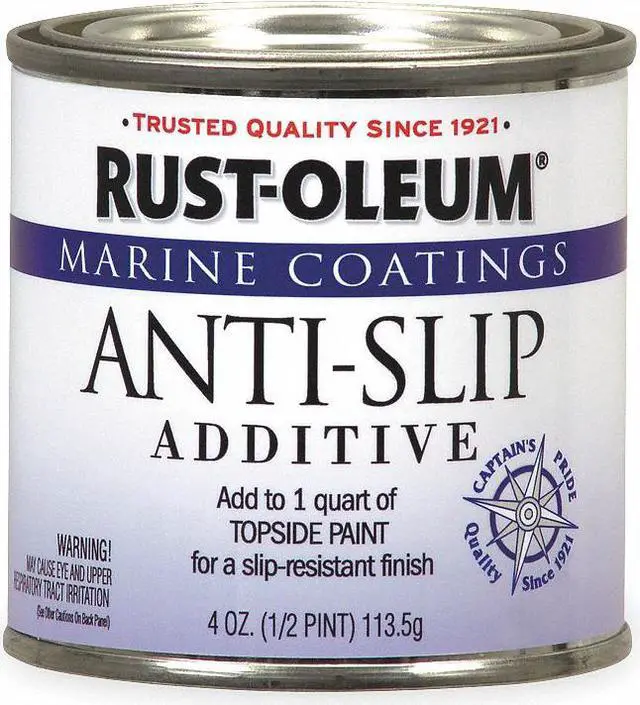 Alt view image 3 of 7 - RUST-OLEUM 207009 Marine Coatings Anti-Slip Additive, Clear, Half Pint