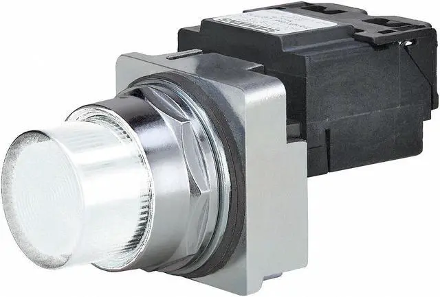 Alt view image 2 of 2 - Pilot Light, LED, Transformer, White, 240VAC 52PL4HBXB