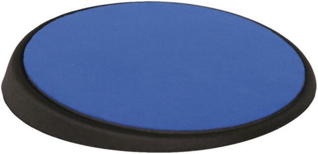 Alt view image 9 of 18 - Allsop Wrist Aid Ergonomic Circular Mouse Pad 9" dia. Cobalt 26226