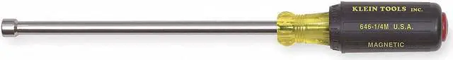Alt view image 2 of 7 - Nut Driver, Hollow, Magnetic, 1/4 In, 6 In