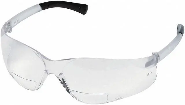Alt view image 5 of 12 - Crew Bearkat Safety Glasses, Magnifier 2.0 Dioper, Clear Lens 1 EA