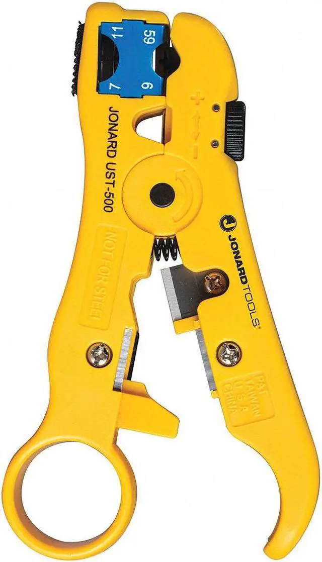 Main image of JONARD TOOLS UST-500 5 in Universal Cable Stripping Tool RG59/6 and 7/11