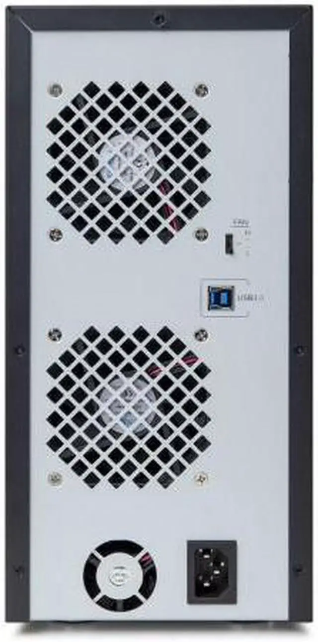 Alt view image 5 of 11 - Syba SY-ENC50119 8 Bay 2.5" and 3.5" SATA Hard Drive External USB 3.0 Hard Drive Enclosure