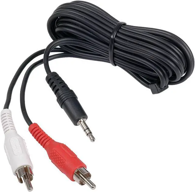 Alt view image 5 of 8 - RCA 3 Ft. Single 3.5 mm Male RCA Y-Adapter AH205R