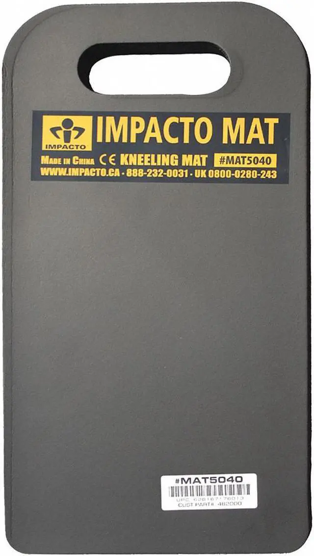 Alt view image 4 of 5 - Kneeling Mat, 16 x 8 In., Black