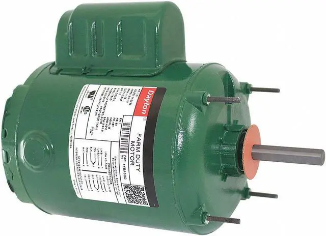 Alt view image 2 of 2 - DAYTON 1YBA5BG Farm Duty Mtr,PSC,TEAO,1/3 HP,1100 RPM