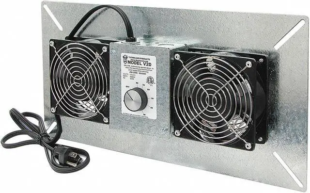 Alt view image 3 of 7 - Crawl Space Fan, 220 cfm, Automatic