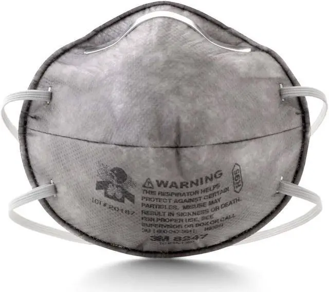 Alt view image 5 of 15 - 3M OH&ESD 142-8247 R95 W-Nuisance Level Organic Vapor Relie