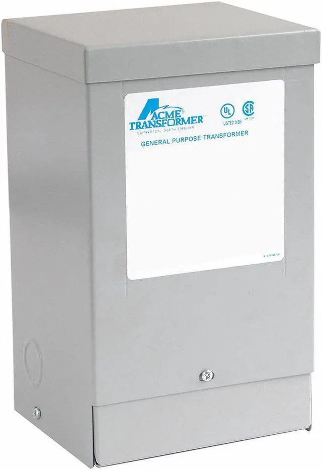 Alt view image 7 of 10 - ACME ELECTRIC T181051 Buck Boost Transformer, 500 VA, NEMA 3R, 12/24V AC,