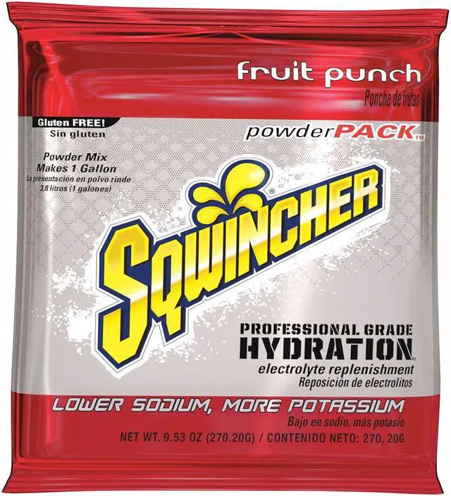 Alt view image 2 of 4 - Sqwincher Sports Drink Mix, Powder Concentrate, Regular, 20 Package Quantity