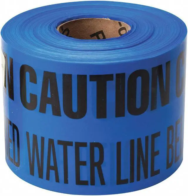 Alt view image 3 of 3 - BRADY 91298 Underground Tape,Blue/Black,1000ft x 6In