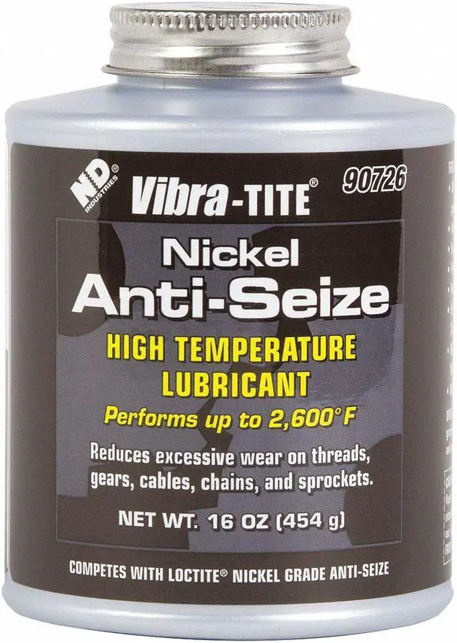 Main image of Nickel,  Anti-Seize Compound,  -65°F,  2600°F,  16 oz.,  Brush-Top Can