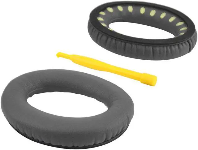 Alt view image 3 of 8 - Geekria Replacement Ear Pads for Bose QuietComfort 35, QC35, QC25, QC2, QC15, Around-Ear AE2, AE2i, AE2w Headphones (Dark Gray)