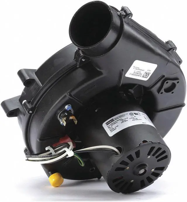 Alt view image 4 of 4 - FASCO A140 Draft Inducer Blower, 115, Plastic, 9 in W, 9 7/8 in H