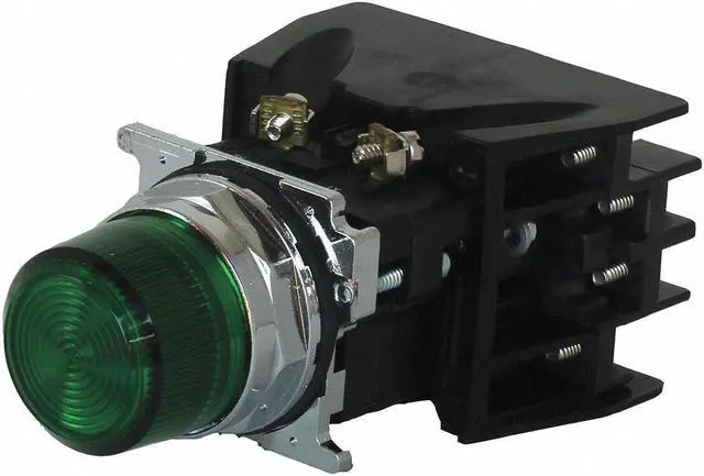 Main image of EATON 10250T828GD2A Illuminated Button w/Contacts,120VAC