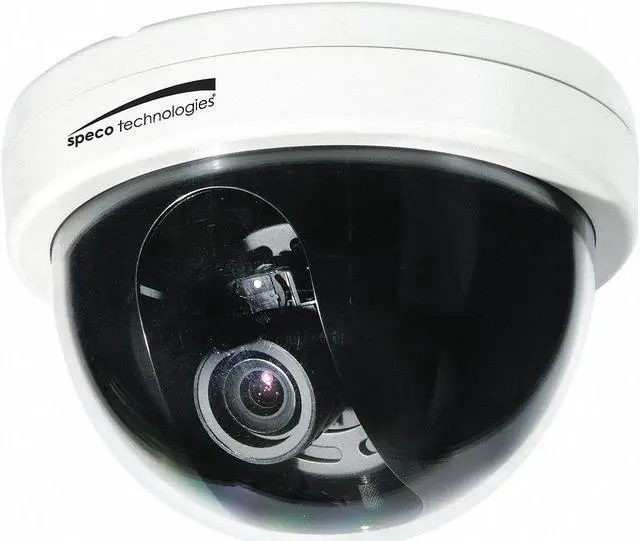 Main image of SPECO TECHNOLOGIES CVC6246TW Camera,Dome,White,Indoor,2 MP Line Res.