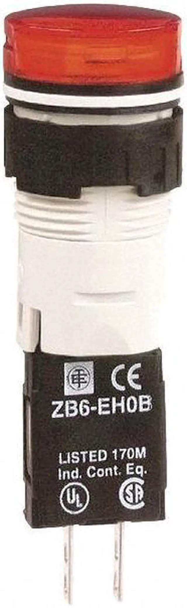 Main image of Schneider Electric Pilot Light Complete 16mm Red   XB6AV4GB