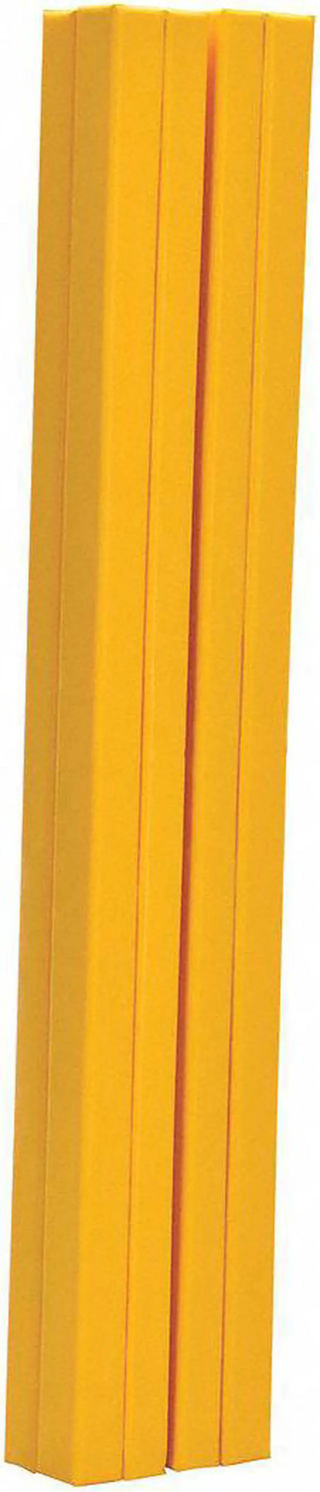 Alt view image 3 of 3 - VESTIL V-PAD-I-66-Y Column Protector,Yllw,72inH,12inW,I-Beam