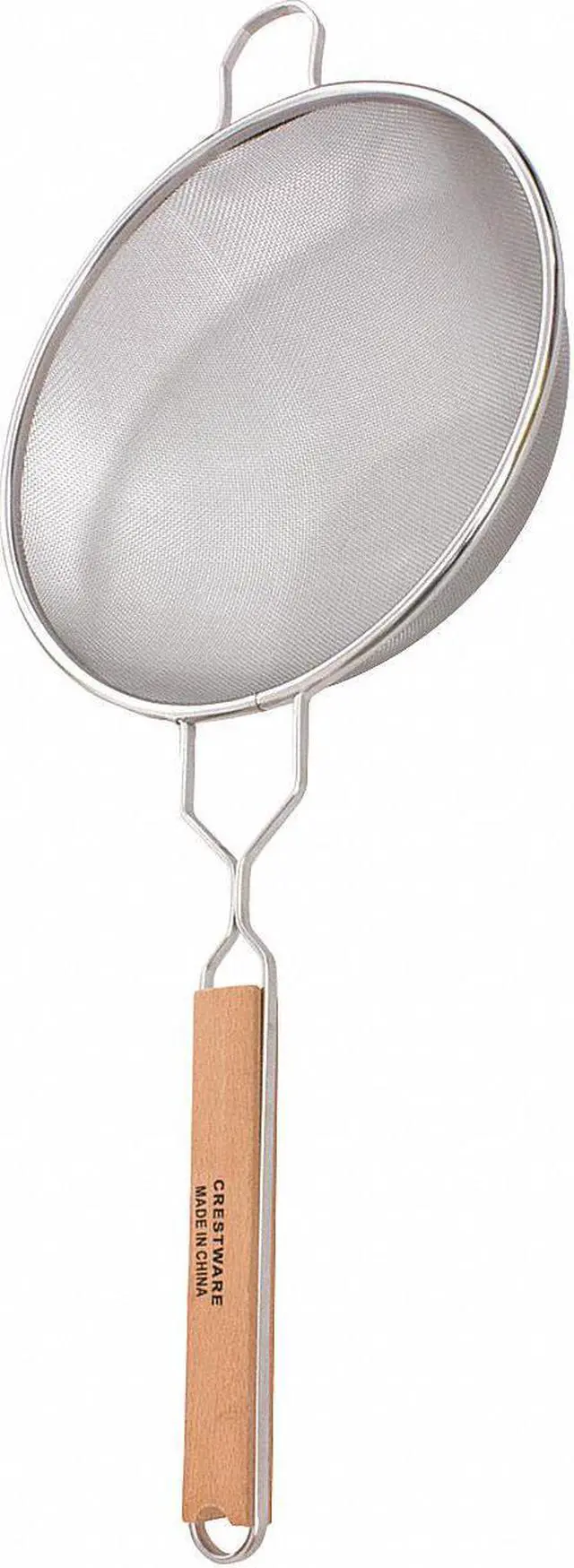 Main image of Crestware 23-1/2" x 10" x 4-1/2" Stainless Steel Mesh Strainer WHSSM10