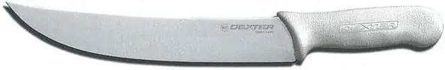 Main image of DEXTER RUSSELL 05533 Cimeter Knife, 10 In, Poly, Wht