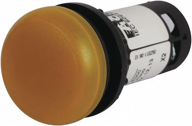 Alt view image 2 of 2 - EATON C22-L-Y-120 Raised Indicator Light,Yellow,120VAC