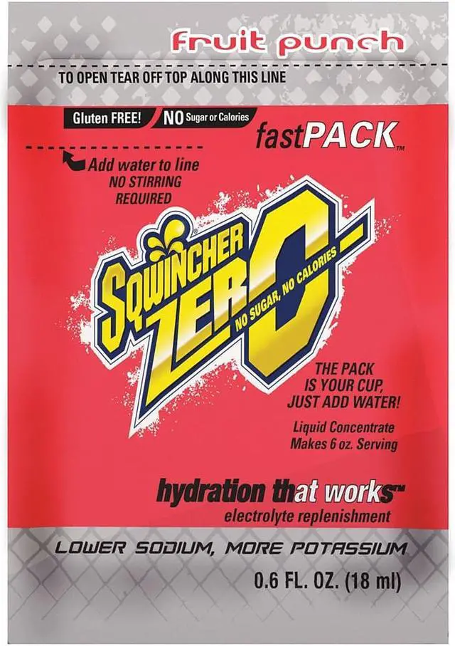 Alt view image 4 of 10 - Sqwincher Sports Drink Mix, Liquid Concentrate, Sugar Free, 50 Package Quantity