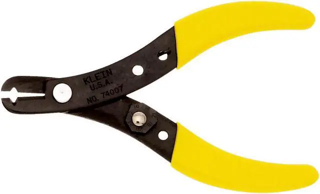 Alt view image 2 of 6 - KLEIN TOOLS 74007 5 1/8 in Adjustable Wire Stripper 24 to 12 AWG