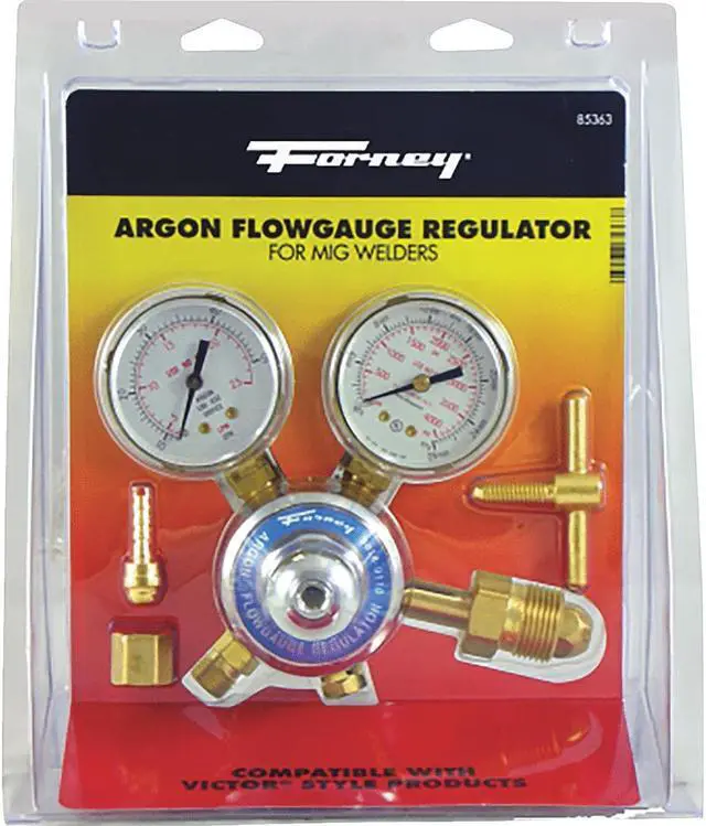 Alt view image 2 of 4 - Forney Industries Argon/Co2 Regulator Kit 85363