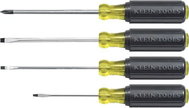 Alt view image 2 of 10 - 4 Piece Mini Cushion Grip Screwdriver Set