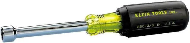 Alt view image 3 of 10 - KLEIN TOOLS 630-9/16 Nut Driver,9/16",Hollow,4"