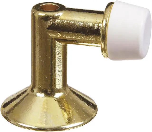 Alt view image 3 of 5 - National Bright Brass Floor Door Stop N154500