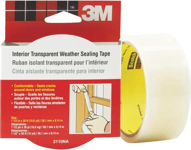 Alt view image 7 of 10 - 3M 1-1/2X30 Int Weatherseal 2110 Unit: EACH