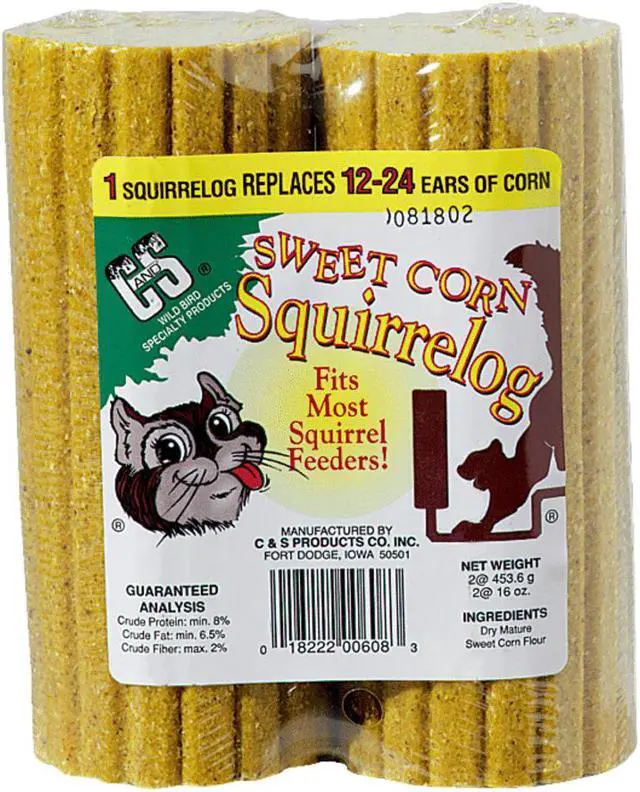 Alt view image 2 of 5 - C&S Farmers' Helper CS608 Squirrel Log 32 oz