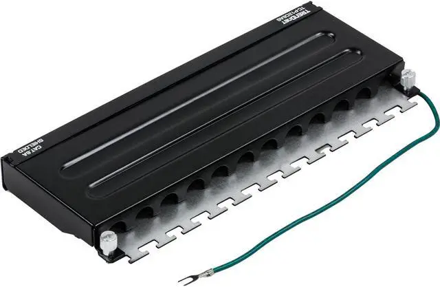 Alt view image 5 of 20 - TRENDnet TC-P12C6AS (V1.0R) 12-Port Cat6A Shielded Wall Mount Patch Panel