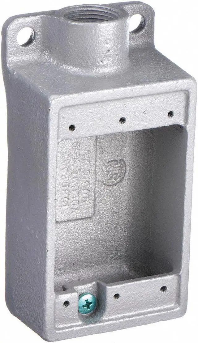 Main image of HUBBELL KILLARK FS-2M Weatherproof Electrical Box, 18 cu in, FS Box Type, 1