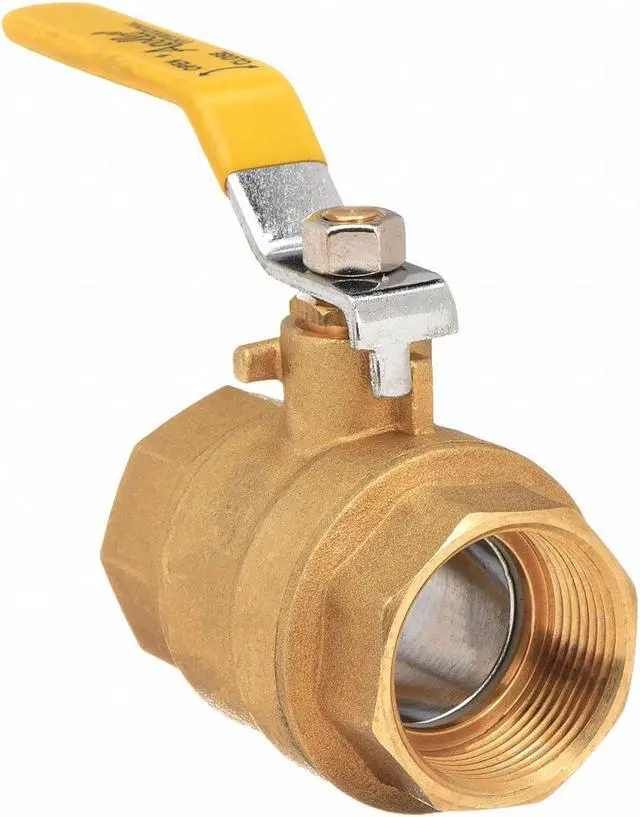 Alt view image 2 of 3 - APOLLO VALVES 94A10A01 4" FNPT Brass Ball Valve Inline